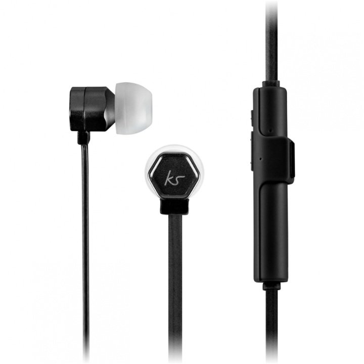 KitSound Hörlur Hive Svart In-Ear Trådlös Mic in the group HOME ELECTRONICS / Audio & Picture / Headphones & Accessories / Headphones at TP E-commerce Nordic AB (38-48531)