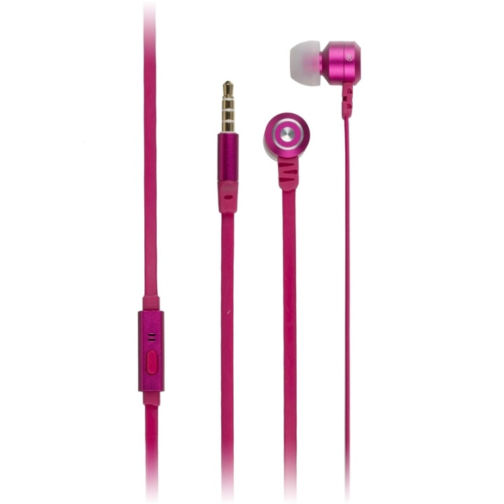 KITSOUND FRESH Headphone Ribbon 3,5mm In-Ear Pink in the group HOME ELECTRONICS / Audio & Picture / Headphones & Accessories / Headphones at TP E-commerce Nordic AB (38-48605)