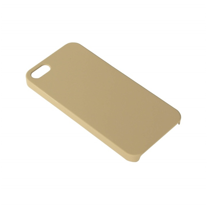 GEAR Phone Case Beige - iPhone 5/SE in the group SMARTPHONE & TABLETS / Phone cases / Apple / iPhone 5/5S/SE / Cases at TP E-commerce Nordic AB (38-49120)