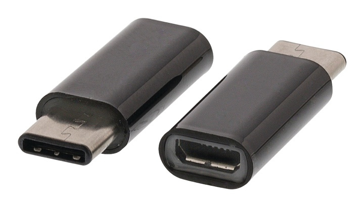 Valueline USB 2.0 Adapter USB-C™ Male - USB Micro B Female Black in the group SMARTPHONE & TABLETS / Chargers & Cables / Adapters at TP E-commerce Nordic AB (38-50155)