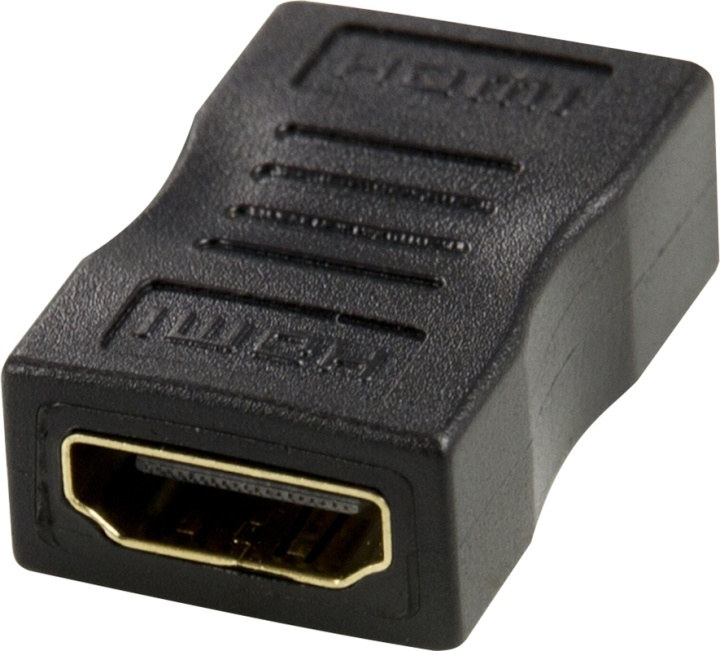 DELTACO HDMI-adapter, 19-pin hona till hona in the group HOME ELECTRONICS / Cables & Adapters / HDMI / Adapters at TP E-commerce Nordic AB (38-5046)