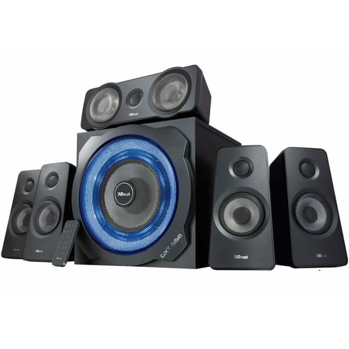 Trust GXT 658 5.1 Surround System in the group COMPUTERS & PERIPHERALS / Computer accessories / Speakers at TP E-commerce Nordic AB (38-51106)