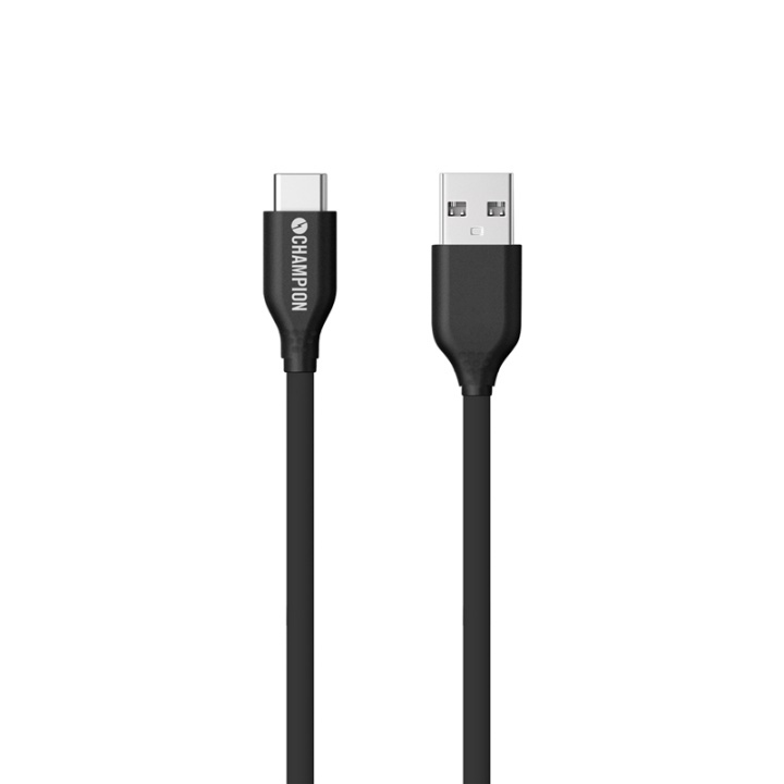 Champion USB 2.0 C till A, 1m in the group SMARTPHONE & TABLETS / Chargers & Cables / Cables / Cables Type C at TP E-commerce Nordic AB (38-51314)