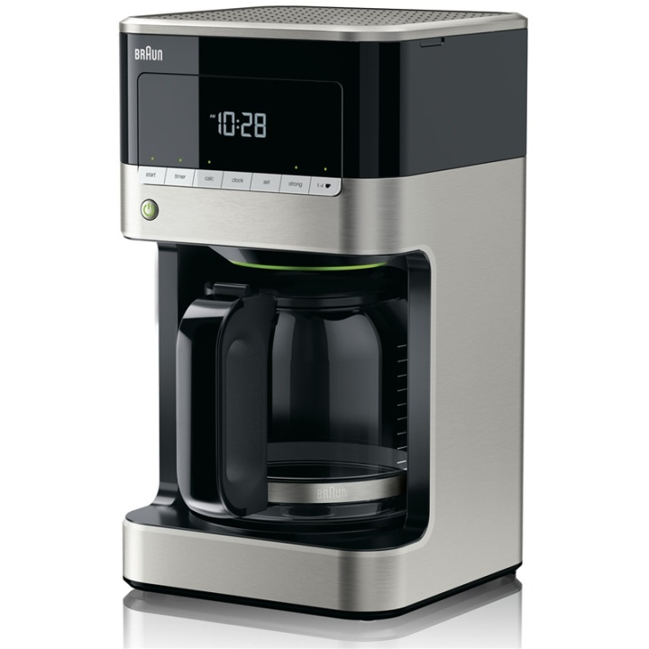 Braun Kaffebryggare KF7120 Alu in the group HOME, HOUSEHOLD & GARDEN / Household appliances / Coffee makers and accessories / Drip coffee makers at TP E-commerce Nordic AB (38-51705)