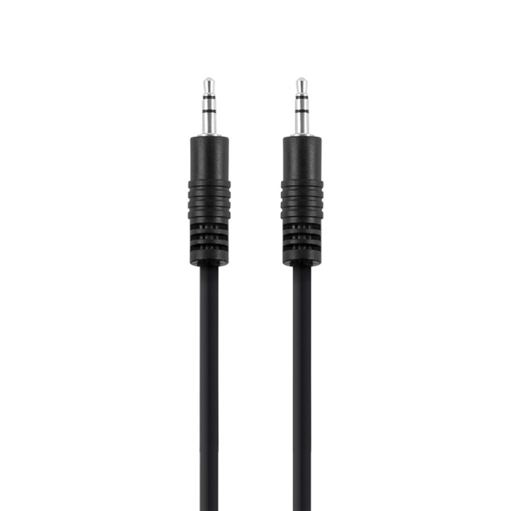 Champion 3,5mm - 3,5mm Hane-Hane 0.5m in the group HOME ELECTRONICS / Cables & Adapters / Audio analog / 3.5 mm at TP E-commerce Nordic AB (38-52280)