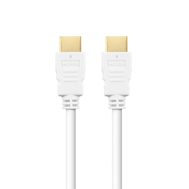 Champion HDMI-kabel Ha-Ha Vit 5.0m in the group HOME ELECTRONICS / Cables & Adapters / HDMI / Cables at TP E-commerce Nordic AB (38-52317)