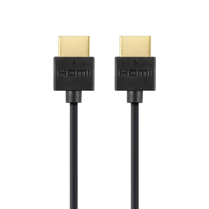Champion HDMI-kabel Ha-Ha SLIM 0.5m in the group HOME ELECTRONICS / Cables & Adapters / HDMI / Cables at TP E-commerce Nordic AB (38-52319)