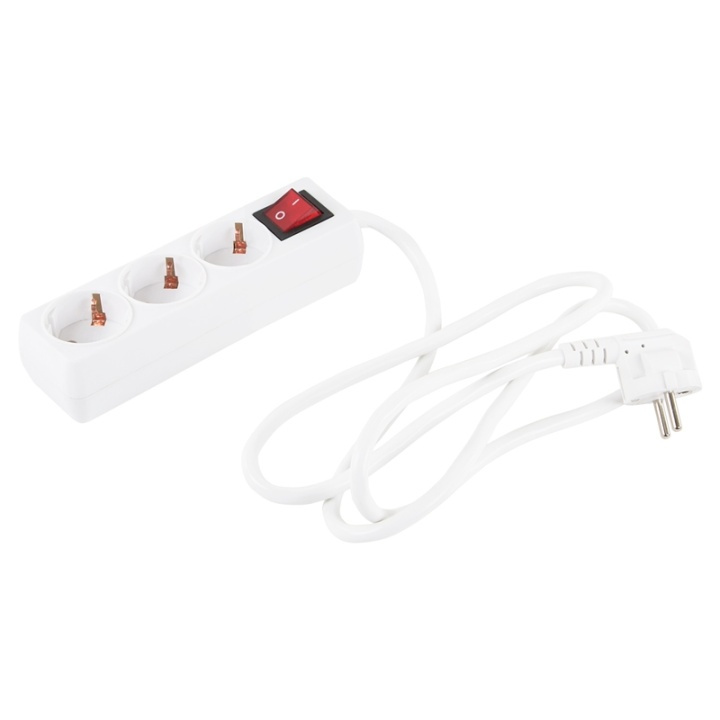 Champion Grendosa 3-vägs m. switch in the group HOME, HOUSEHOLD & GARDEN / Electricity & Lighting / Power strips at TP E-commerce Nordic AB (38-52350)