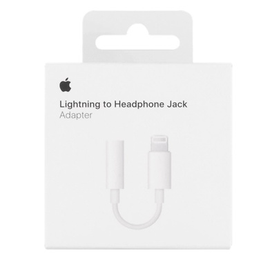 Apple Lightning till 3,5 mm-adapter för hörlurar (MMX62), Bulk in the group SMARTPHONE & TABLETS / Chargers & Cables / Adapters at TP E-commerce Nordic AB (38-52646)