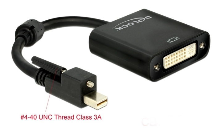 DeLOCK DP Adapter to DVI 4K in the group COMPUTERS & PERIPHERALS / Computer cables / DisplayPort / Adapters at TP E-commerce Nordic AB (38-52968)