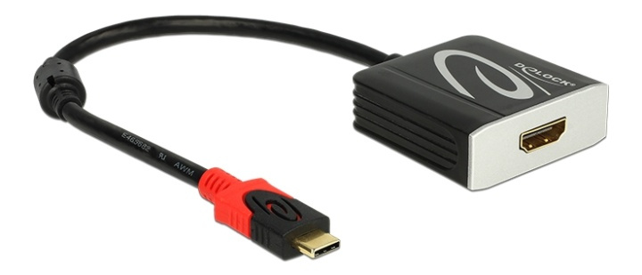 DeLOCK Adapter USB Type-C™ male > HDMI female (DP Alt Mode) 4K 60Hz in the group COMPUTERS & PERIPHERALS / Computer cables / Other computer cables at TP E-commerce Nordic AB (38-52981)