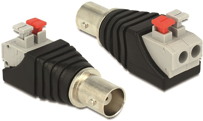 DeLOCK BNC terminalblockadapter, BNC hona in the group HOME ELECTRONICS / Cables & Adapters / Antenna cables & Accessories / Accessories at TP E-commerce Nordic AB (38-53007)