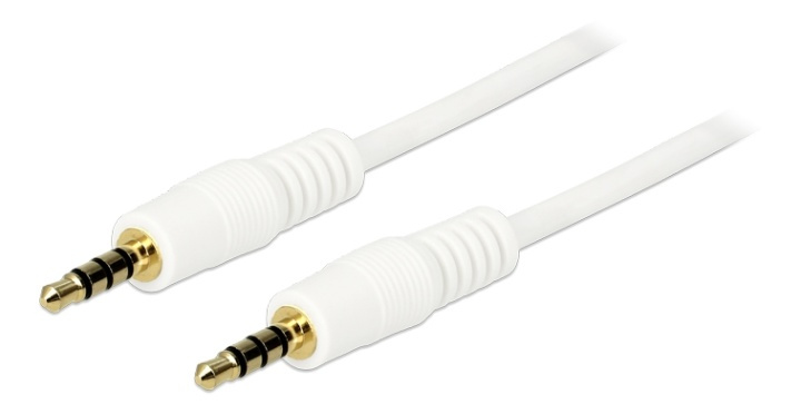 Delock Cable Stereo Jack 3.5 mm 4 pin male > male 10 m in the group HOME ELECTRONICS / Cables & Adapters / Audio analog / 3.5 mm at TP E-commerce Nordic AB (38-53071)