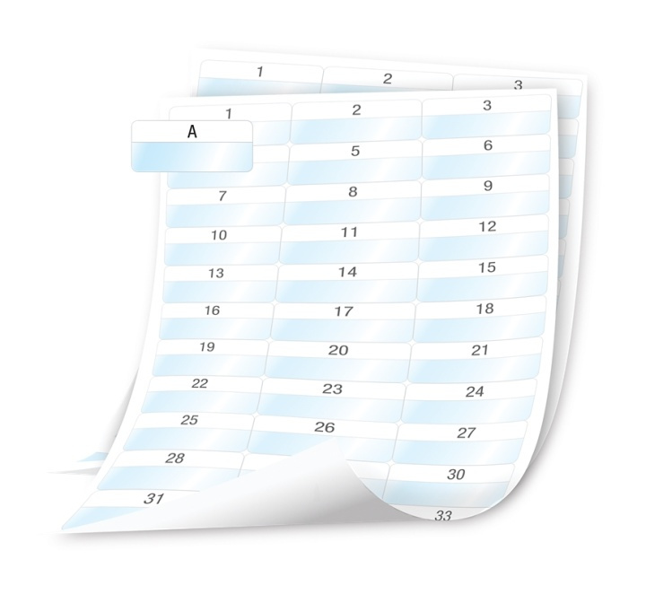 DYMO XTL Laminated Wire/Cable Wrap Sheet Labels, 54x23mm in the group COMPUTERS & PERIPHERALS / Printers & Accessories / Printers / Label machines & Accessories / Labels at TP E-commerce Nordic AB (38-54381)