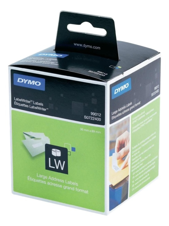 DYMO LW Large address labels - Low-Entry Volume, 89x36mm, 1x260 in the group COMPUTERS & PERIPHERALS / Printers & Accessories / Printers / Label machines & Accessories / Labels at TP E-commerce Nordic AB (38-54399)