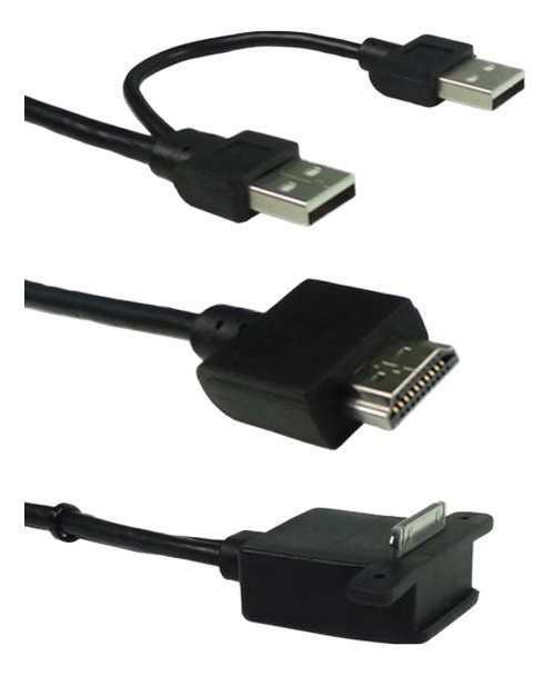 GeChic 1503 dockport cable, 1,2m cable length, black in the group HOME ELECTRONICS / Cables & Adapters / HDMI / Adapters at TP E-commerce Nordic AB (38-54458)