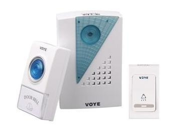 Wireless doorbell, 2 transmitters (VOYE) in the group HOME, HOUSEHOLD & GARDEN / Alarm & Security / Doorbells at TP E-commerce Nordic AB (38-5459)