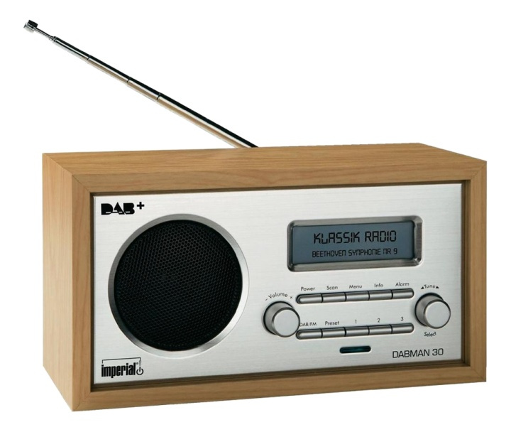 IMPERIAL DABMAN 30 Wood in the group HOME ELECTRONICS / Audio & Picture / Home cinema, Hifi & Portable / Radio & Alarm clocks / Radio at TP E-commerce Nordic AB (38-54702)