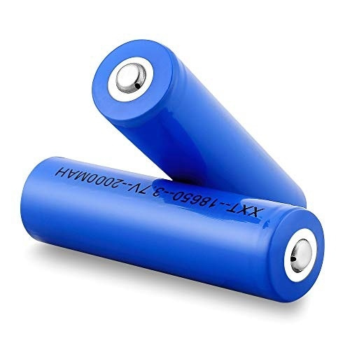 2-pack Laddningsbart batteri 18650, 2000mAh (Cust tip) in the group HOME ELECTRONICS / Batteries & Chargers / Batteries / Other at TP E-commerce Nordic AB (38-5494)
