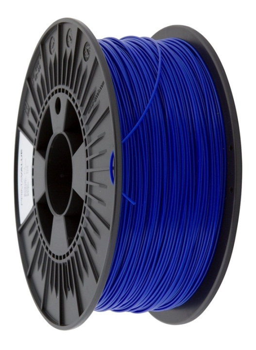PrimaValue PLA filament 1.75mm 1 kg blue in the group COMPUTERS & PERIPHERALS / Printers & Accessories / Printers / 3D printers & Accessories / Tillbehör at TP E-commerce Nordic AB (38-55302)