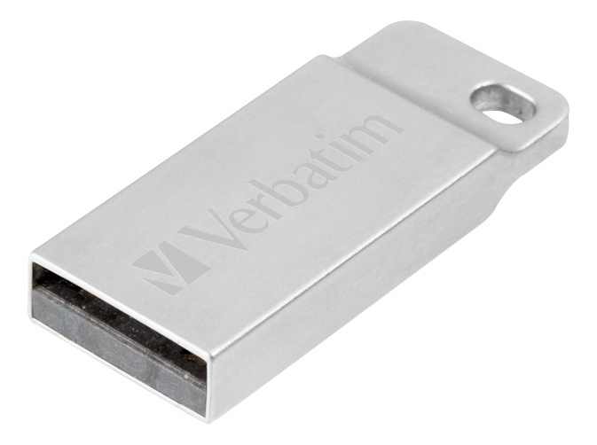 Verbatim store \'n\' Go Metal Executive Silver USB 2.0 Drive 32GB in the group HOME ELECTRONICS / Storage media / USB memory / USB 2.0 at TP E-commerce Nordic AB (38-55956)