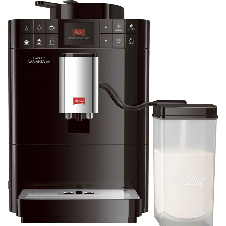 Melitta Caffeo Varianza CSP Espressomaskin, Svart in the group HOME, HOUSEHOLD & GARDEN / Household appliances / Coffee makers and accessories / Espresso Machines at TP E-commerce Nordic AB (38-56346)