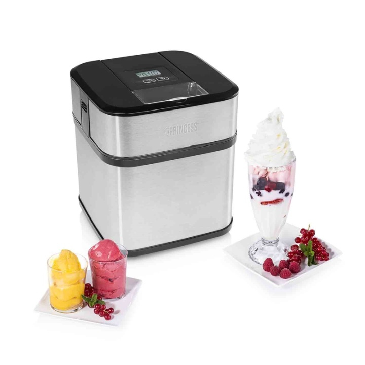 Princess Glassmaskin Rostfri 1,5l LCD in the group HOME, HOUSEHOLD & GARDEN / Household appliances / Ice cream machines at TP E-commerce Nordic AB (38-56455)