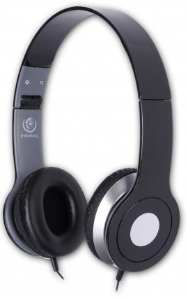 Rebeltec headphones City, black/silver, (3.5mm) in the group HOME ELECTRONICS / Audio & Picture / Headphones & Accessories / Headphones at TP E-commerce Nordic AB (38-56763)