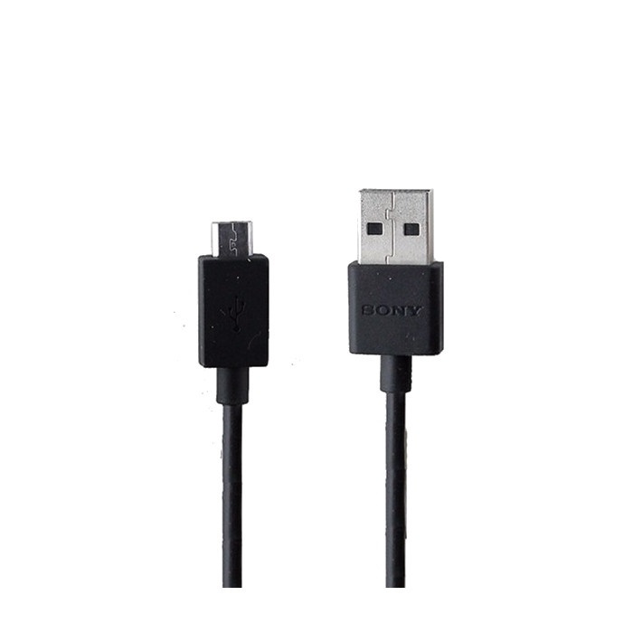 USB-kabel Sony UCB16, Svart, Bulk in the group SMARTPHONE & TABLETS / Chargers & Cables / Cables / Cables microUSB at TP E-commerce Nordic AB (38-56866)
