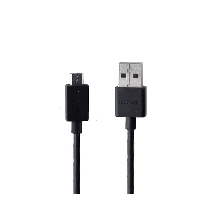 USB cable Sony UCB16, Black, Bulk in the group SMARTPHONE & TABLETS / Chargers & Cables / Cables / Cables microUSB at TP E-commerce Nordic AB (38-56866)