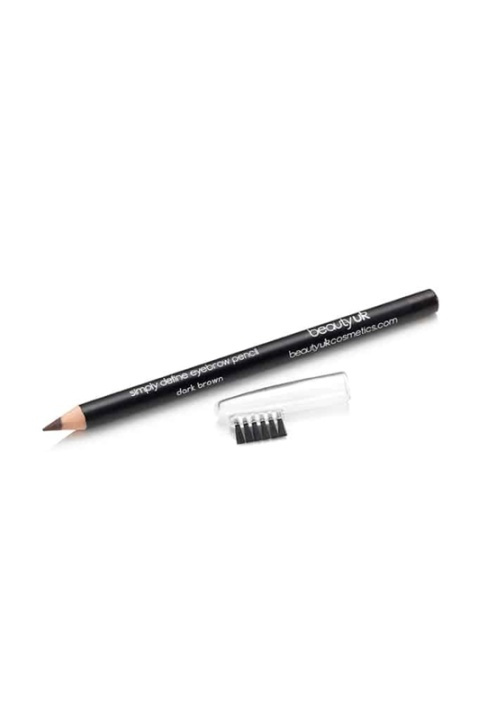 Beauty UK Eyebrow Pencil - Dark Brown in the group BEAUTY & HEALTH / Makeup / Eyes & Eyebrows / Brow pencils at TP E-commerce Nordic AB (38-56915)
