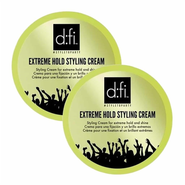 2-pack D:fi Extreme Cream Stor 150g in the group BEAUTY & HEALTH / Hair & Styling / Hair styling / Hair wax at TP E-commerce Nordic AB (38-57105)