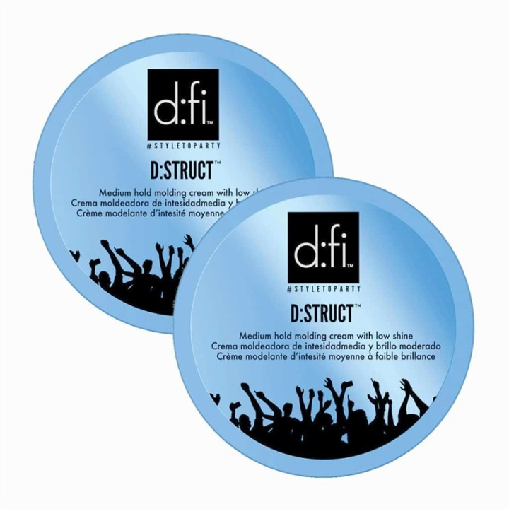 2-pack D:fi D:struct Molding Cream 75g + 150g in the group BEAUTY & HEALTH / Hair & Styling / Hair styling / Hair wax at TP E-commerce Nordic AB (38-57106)