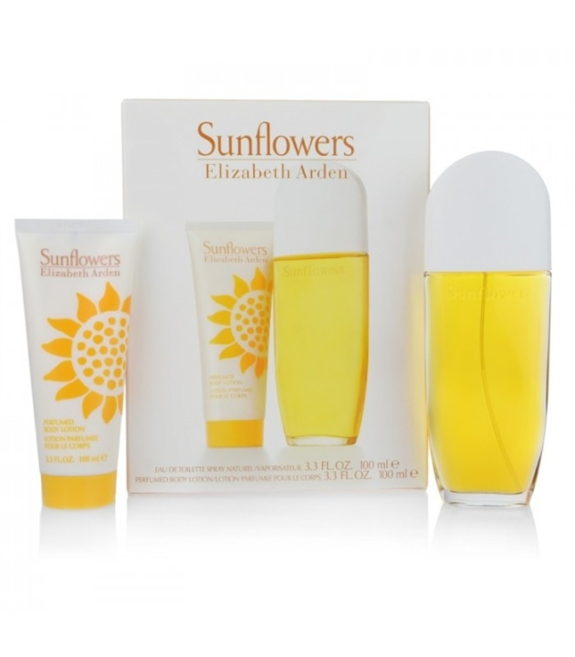 Giftset Elizabeth Arden Sunflowers Edt 100ml + Body Lotion in the group BEAUTY & HEALTH / Fragrance & Perfume / Perfumes / Perfume sets at TP E-commerce Nordic AB (38-57150)