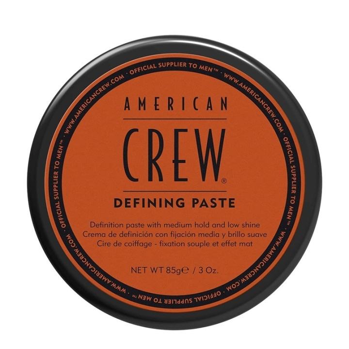 American Crew Defining Paste 85g in the group BEAUTY & HEALTH / Hair & Styling / Hair styling / Hair wax at TP E-commerce Nordic AB (38-57329)