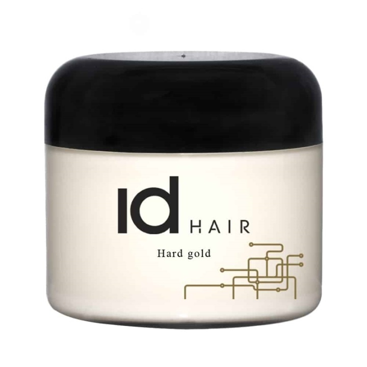 ID Hair Hard Gold Wax 100ml in the group BEAUTY & HEALTH / Hair & Styling / Hair styling / Hair wax at TP E-commerce Nordic AB (38-57379)