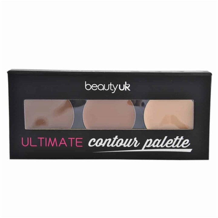 Beauty UK Ultimate Contour Palette in the group BEAUTY & HEALTH / Makeup / Facial makeup / Contour/Highlight at TP E-commerce Nordic AB (38-57528)