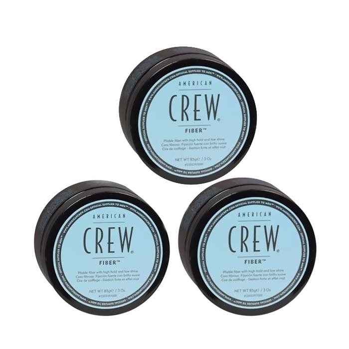 3-pack American Crew Fiber 85g in the group BEAUTY & HEALTH / Hair & Styling / Hair styling / Hair wax at TP E-commerce Nordic AB (38-57548)