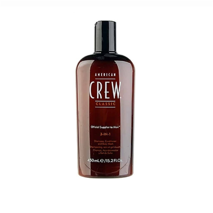 American Crew Classic 3-in-1 450ml in the group BEAUTY & HEALTH / Hair & Styling / Hair care / Schampoo at TP E-commerce Nordic AB (38-57583)