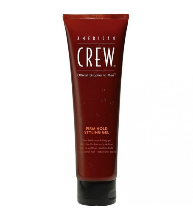 American Crew Firm Hold Styling Gel 250ml in the group BEAUTY & HEALTH / Hair & Styling / Hair styling / Gel / Gel spray at TP E-commerce Nordic AB (38-57631)
