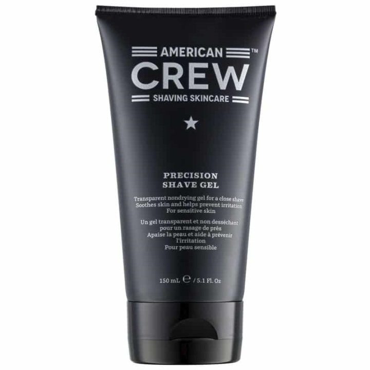 American Crew Precision Shave Gel 150ml in the group BEAUTY & HEALTH / Hair & Styling / Shaving & Trimming / Razors & Accessories at TP E-commerce Nordic AB (38-57642)