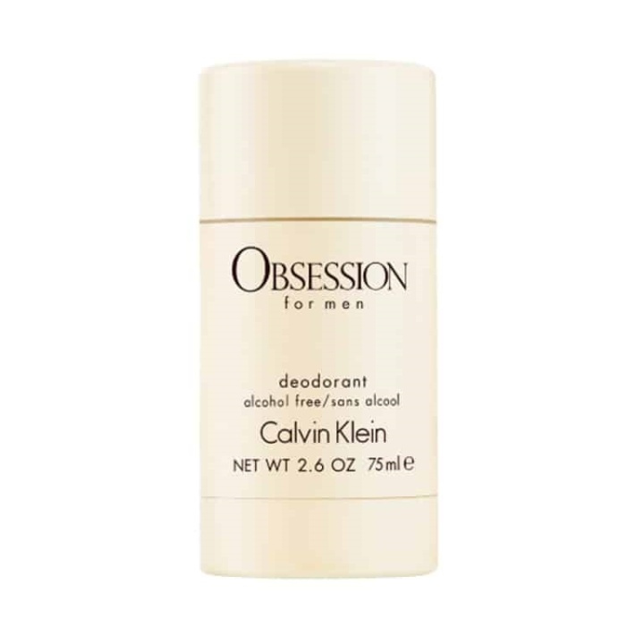 Calvin Klein Obsession For Men Deostick 75ml in the group BEAUTY & HEALTH / Fragrance & Perfume / Deodorants / Deodorant for women at TP E-commerce Nordic AB (38-57688)