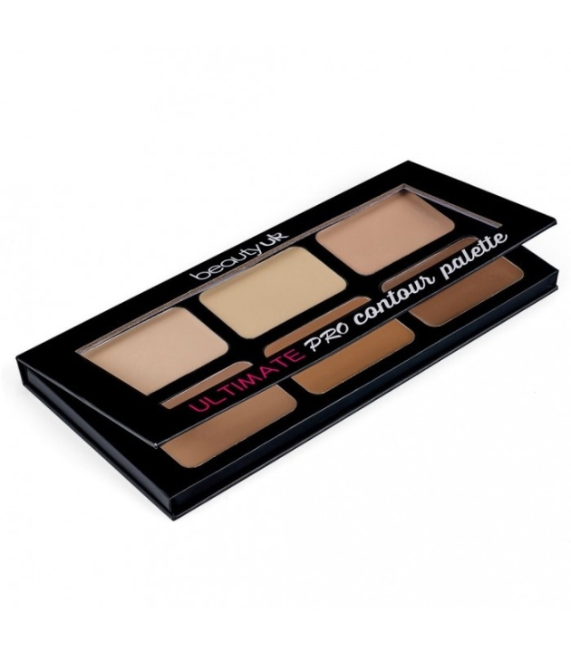 Beauty UK Ultimate Pro Contour Palette in the group BEAUTY & HEALTH / Makeup / Facial makeup / Contour/Highlight at TP E-commerce Nordic AB (38-58544)