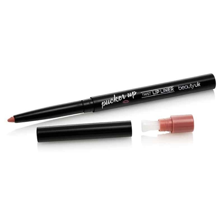 Beauty UK Pucker Up - Twist Lip Liner No.2 Mauve Mmmwaah in the group BEAUTY & HEALTH / Makeup / Lips / Lip liner at TP E-commerce Nordic AB (38-58558)