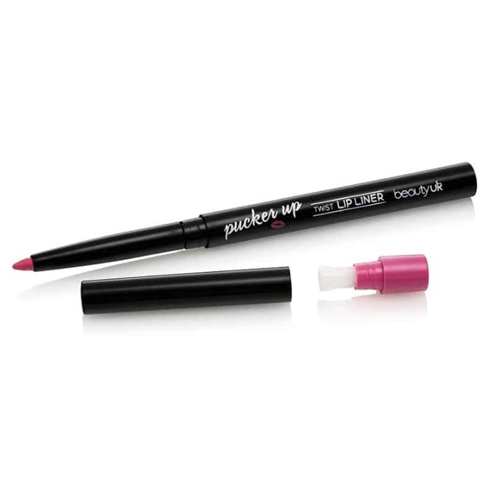 Beauty UK Pucker Up - Twist Lip Liner No.6 Purple Pleaser in the group BEAUTY & HEALTH / Makeup / Lips / Lip liner at TP E-commerce Nordic AB (38-58562)