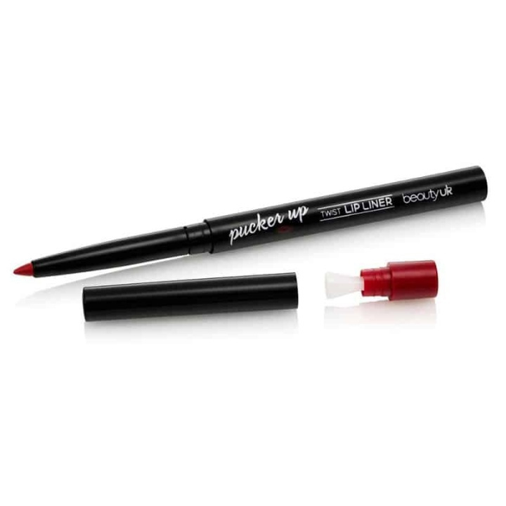 Beauty UK Pucker Up - Twist Lip Liner No.8 Code Red in the group BEAUTY & HEALTH / Makeup / Lips / Lip liner at TP E-commerce Nordic AB (38-58564)
