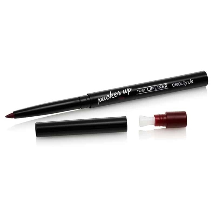 Beauty UK Pucker Up - Twist Lip Liner No.9 Plum Pout in the group BEAUTY & HEALTH / Makeup / Lips / Lip liner at TP E-commerce Nordic AB (38-58565)