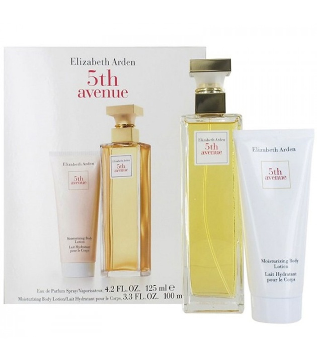 Giftset Elizabeth Arden 5th Avenue Edp 125ml + Body Lotion 100ml in the group BEAUTY & HEALTH / Fragrance & Perfume / Perfumes / Perfume sets at TP E-commerce Nordic AB (38-58698)