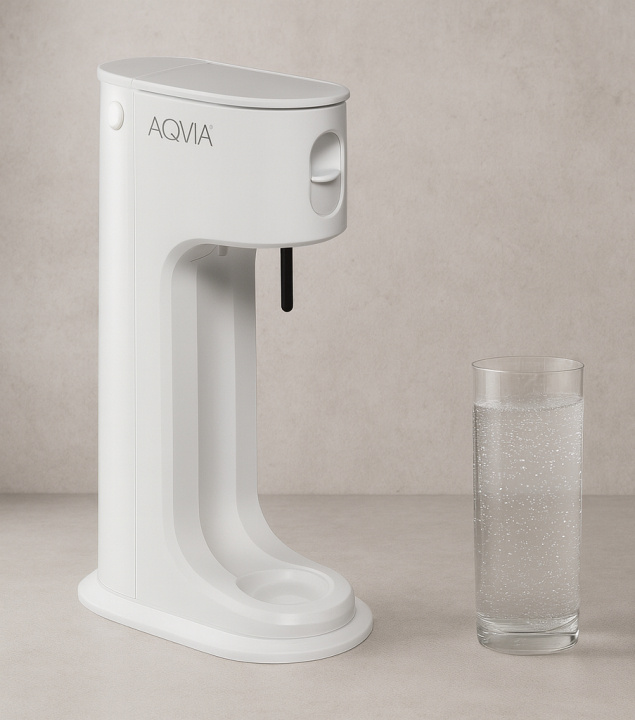 AGA Aqvia Balance Stripped (Snow White)- Fyndvara in the group HOME, HOUSEHOLD & GARDEN / Household appliances / Water & Juice / Carbonation machines / Carbonation machines at TP E-commerce Nordic AB (38-5876STRD2)