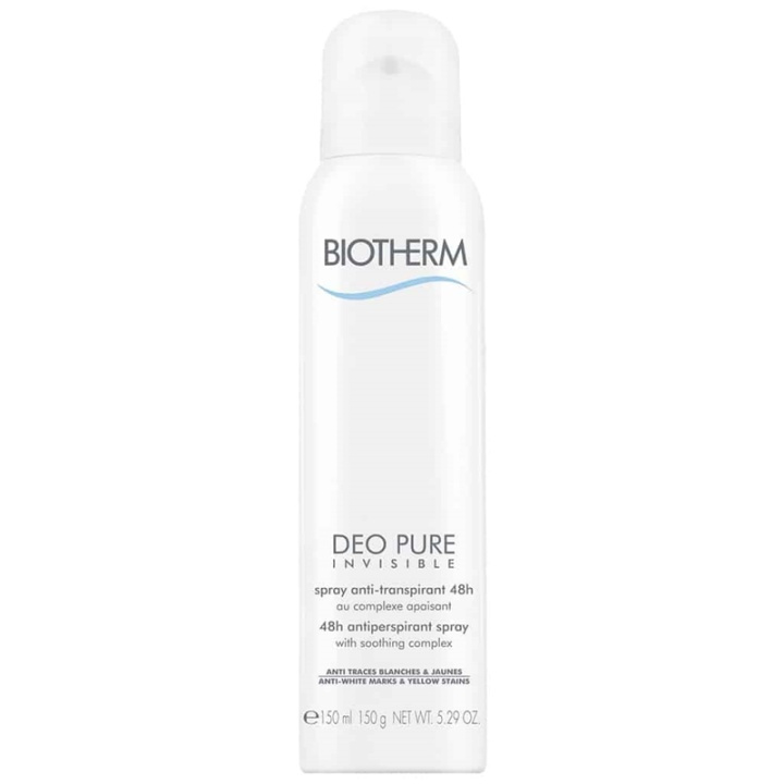 Biotherm Deo Pure Invisible Deo Spray 150ml in the group BEAUTY & HEALTH / Fragrance & Perfume / Deodorants / Deodorant for men at TP E-commerce Nordic AB (38-58772)